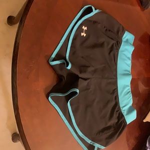 Under armor running shorts, size small - women’s